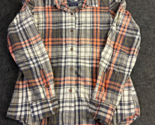 The North Face Women&#39;s Size M Plaid Button Up Long Sleeve Shirt Roll Up ... - $22.71