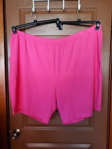 Anthony Richards Pink Cotton Shorts With Pockets Size 5X - £7.76 GBP