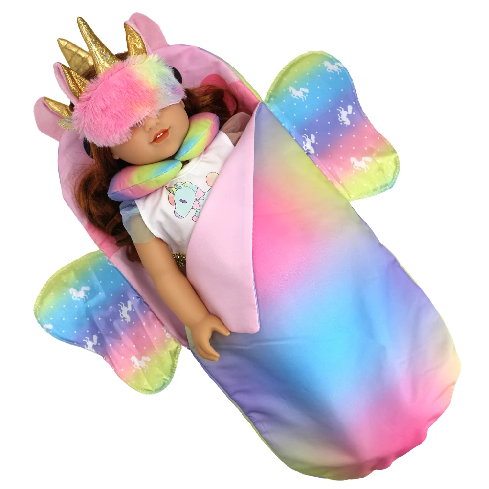 New Sleeping Packet Suit Carrying For 45cm American Girl Doll 18 Inches ... - $12.70+