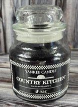 Yankee Candle Country Kitchen 3.7 oz Scented Candle - Shiraz - Grape Wine - New! - £7.78 GBP