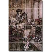 Arthur Rackham Illustration Painting Ceramic Tile Mural P06844 - £193.47 GBP+