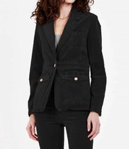 Dear John Denim baby cord blazer jacket in Black - size XS - ₹6,495.28 INR