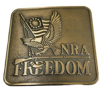 Belt Buckle NRA Bicentennial Freedom Gun Owners Award Eagle Rodeo Wester... - $12.99