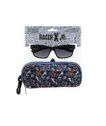 Race Car Tween Boys Black Sunglasses with Race Car Shaped Case boys race... - $12.97 CAD