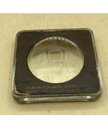 Vintage Desktop Advertising Magnifying Glass Barker Foundry Supply Los A... - $13.36