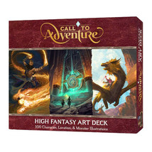 Call to Adventure Fantasy Art Deck Card Game - High - £29.85 GBP