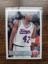 1992-1993 Upper Deck McDonalds #P47 Walt Williams - Rookie - Kings - NBA - £1.39 GBP