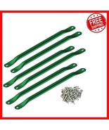 Heavy-Duty Metal Monkey Bars Kit: 6 Powder Coated Rungs, 300 lbs Capacity - $935.95 MXN