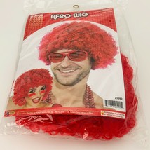 Red Afro Curly Wig by Forum Novelties Halloween Cosplay Theater Costume New - $10.00