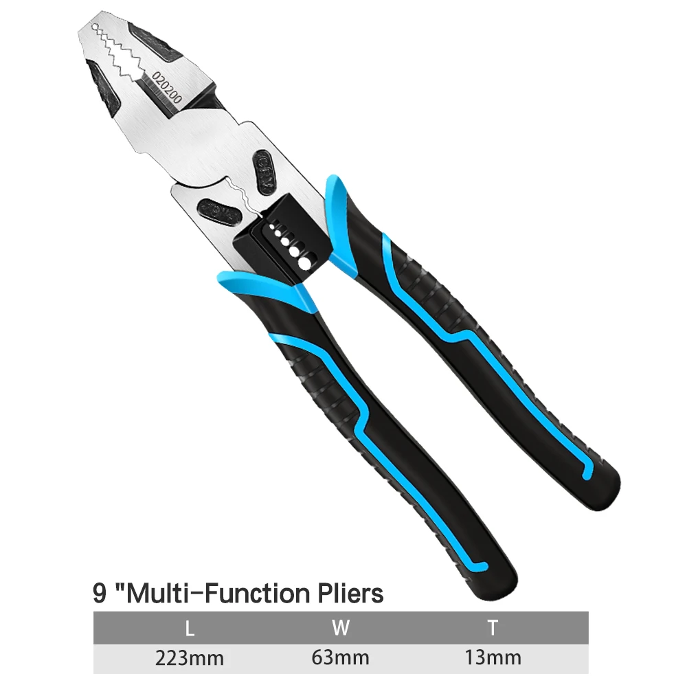 6&#39;&#39;8&#39;&#39;9&#39;&#39; Multifunction Pliers Set Combination Pliers Stripper/Cper/Cutt... - $272.72
