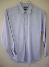 J Crew Light Blue 100% Cotton Long Sleeve Oxford Dress Shirt 15.5 x 33 - £15.77 GBP
