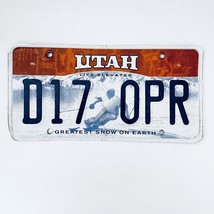  United States Utah Greatest Snow On Earth Passenger License Plate D17 0PR - £14.91 GBP