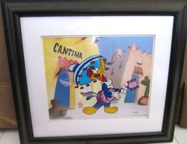 Woody Woodpecker Universal Studios Cel Framed Art Picture &quot;Cantina&quot; 24&quot; X 26.5&quot; - £234.74 GBP