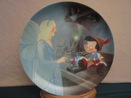 Pinocchio And The Blue Fairy Collector Plate Pinocchio #2 Disney - £23.06 GBP