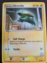 Team Aqua&#39;s Electrike 53/95 EX Team Magma vs. Team Aqua Pokemon Trading Card NM - £2.50 GBP