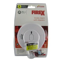 Kidde Firex Smoke Detector Alarm Hardwired with 9-Volt Battery Backup - $15.47