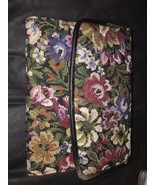 Floral Wallet With Change Zipper Purse Organizer - $25.74
