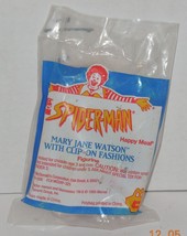 1995 McDonald&#39;s Happy Meal Toy Marvel Spider Man Mary Jane Watson Clip on MIP - £11.61 GBP