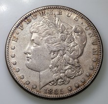 1885-S $1 Silver Morgan Dollar in Extra Fine XF Condition, Natural Color - £93.48 GBP