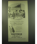 1949 Hoffman Club Soda and Ginger Ale Ad - Epicures meet at L&#39;Aiglon&#39;s - £14.55 GBP