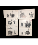 Vintage Dept 56 Heritage Village CHELSEA MARKET Accessories Vendors Lot ... - $89.05