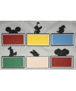 6 Disney Journal Boxes Die Cut Embellishment Scrapbook All Different Mickey - £4.31 GBP