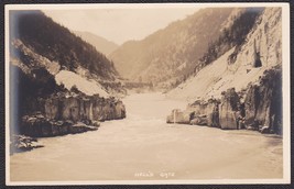 Hells Gate in British Columbia on Fraser River, Canada Real Photo Postcard - £9.79 GBP