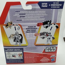 Star Wars Galactic Heroes Captain Phasma and First Order Stormtrooper Hasbro  - £10.95 GBP