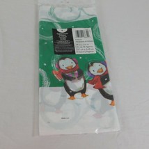 American Greetings Snowman &amp; Friends Penguins Tablecover Plastic 54&quot; x 9... - £3.93 GBP