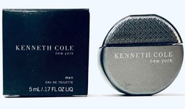 KENNETH COLE 0.17 oz / 5 ml Mini Eau De Toilette (EDT) Men Cologne Splash - £13.88 GBP