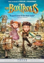 The Boxtrolls DVD Movie Rated PG Animated Adventure Universal Home Enter... - $9.55