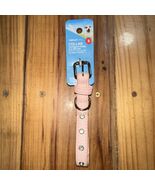 Small Dog Collar, Adjustable (10.5 x 13.5 inch neck), Pink - $9.82