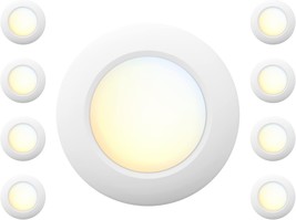 8 Packs 6 Inch 5Cct Field Selectable Led Low Profile Recessed &amp; Surface,... - $68.92