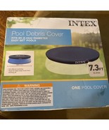 Intex 7.3 Ft Above Ground Swimming Pool Vinyl Round Cover Tarp No Pool I... - £17.30 GBP