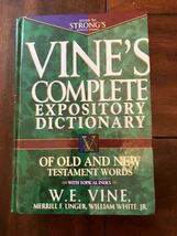 Vine&#39;s Complete Expository Dictionary of Old and New Testament Words  - $4.94