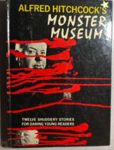 Alfred Hitchcock&#39;s MONSTER MUSEUM (1965) Random House horror story hardcover - £15.77 GBP