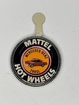 Original Hot Wheels Redline Era Mercedes-Benz 280SL Metal Collectors Button - £10.20 GBP