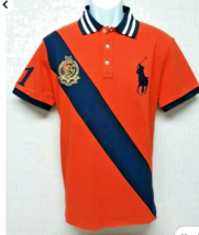 Big &amp; Tall Polo Ralph Lauren Big Pony Logo Polo Shirt Size 4XB NWT - £71.14 GBP