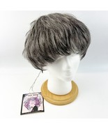 NWT Try Now Wig Dark Gray Short Hair Style Synthetic Bangs - $570.01 MXN