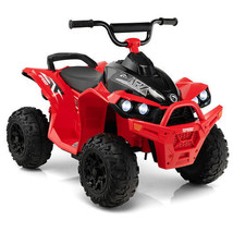 12V Kids Ride On ATV with High/Low Speed and Comfortable Seat-Red - Colo... - £191.43 GBP