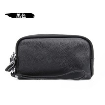 CICICUFF Leather Women Wallet Large Capacity Three Layers Zipper Cellphone Pouch - £18.77 GBP