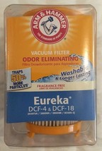 Arm And Hammer Odor Eliminating Vacuum Filter Eureka DCF-4 And DCF-18, 1.0 Count - £10.58 GBP