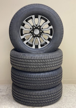 GMC Sierra Black &amp; Machine 18&quot; AT4 Replica Wheels New Takeoff Goodyear Tires - £1,244.80 GBP