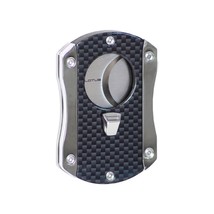 Lotus Deception Cigar Cutter Chrome Twin Blade Compact Metal Housing Cut403CF - $54.69 CAD
