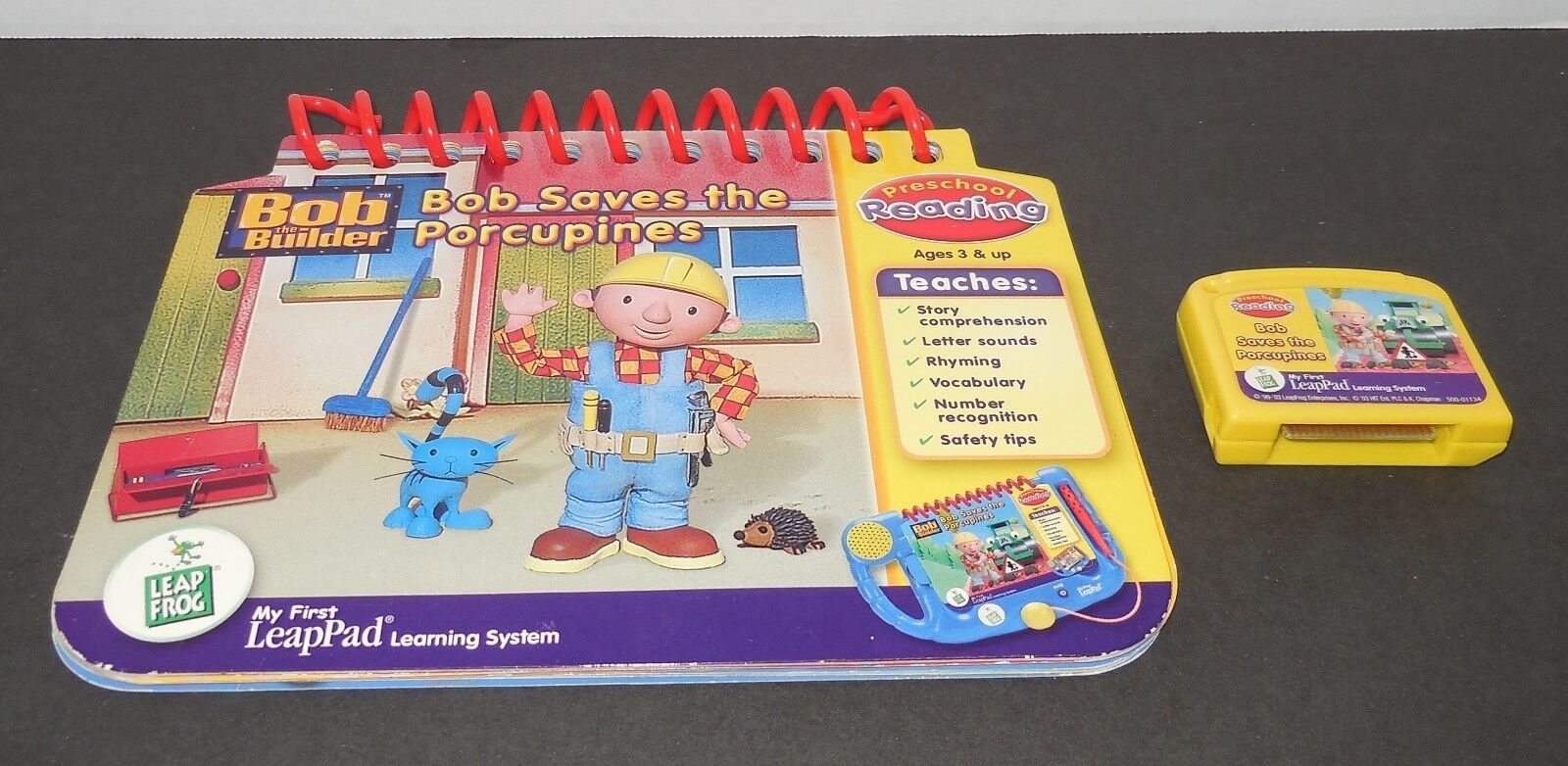 Primary image for Leap Frog My First LeaPad Bob The Builder Bob Saves the Porcupine Book Cartridge