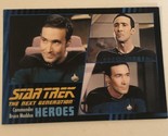 Star Trek The Next Generation Heroes Trading Card #49 Commander Bruce Ma... - £1.55 GBP