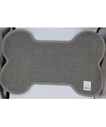Top Paw - Bone Shaped - Dog - Placemat - Gray - £4.65 GBP