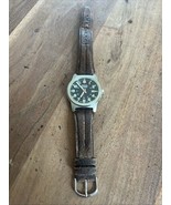 Wenger Swiss Army 7290XZ 41mm Field Watch + Swiss Quartz Watch Leather Band - $50.00