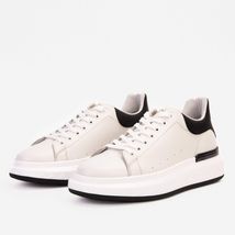 The Linq White Leather Men Sneaker image 2