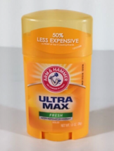 ARM &amp; HAMMER ULTRA MAX Solid Antiperspirant DEODORANT FRESH Scent 1.0 oz - $2.84